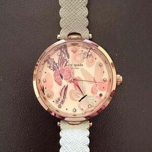 Kate Spade Rose Gold and Pink Butterfly Watch